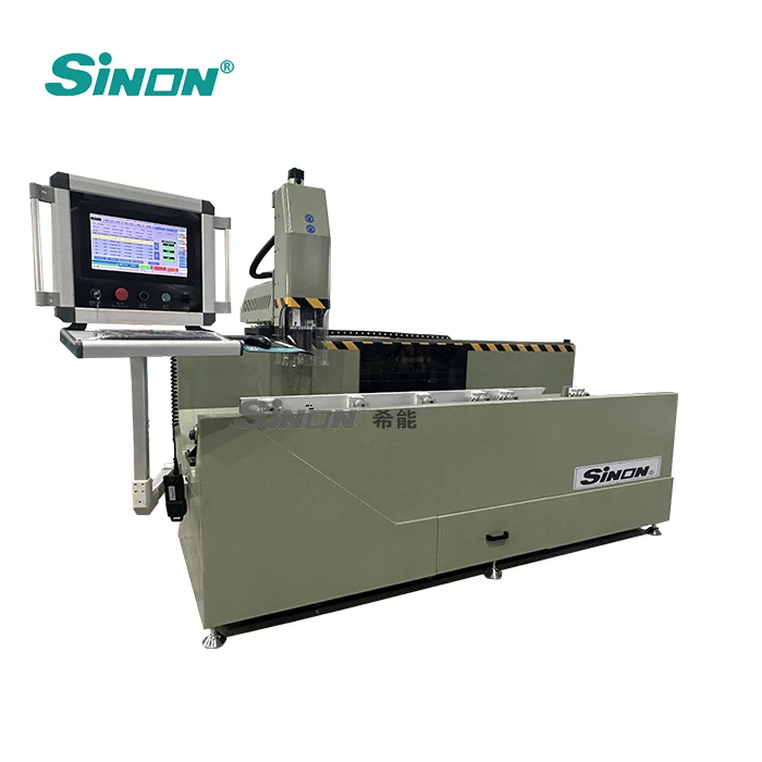 Hồ sơ nhôm Máy khoan và phay CNC